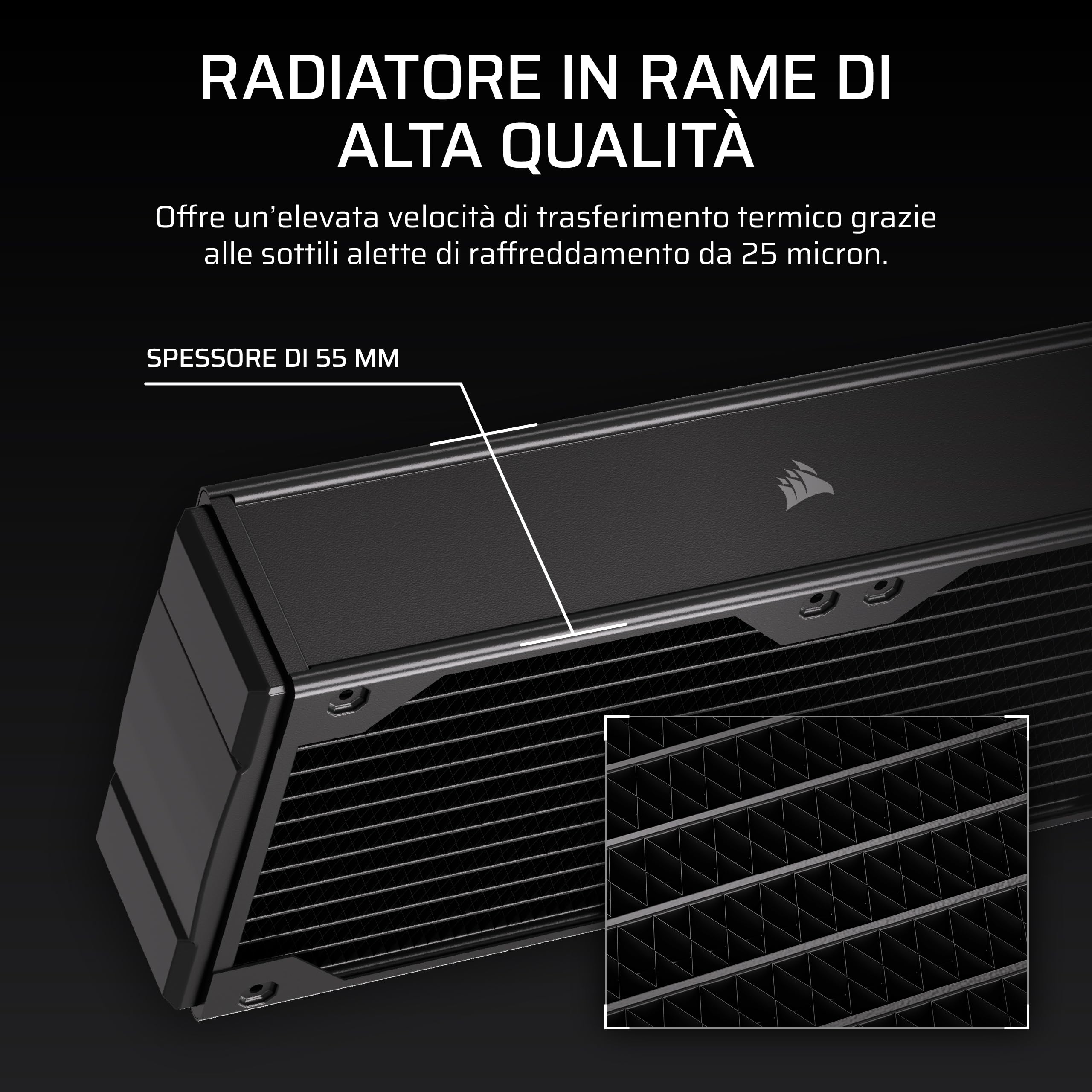 corsair-hydro-x-series-xr7-240mm-v2-radiatore-nero image 4