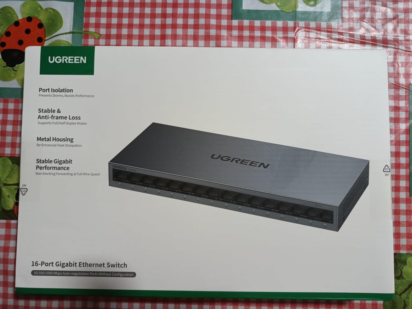 Buono ma alimentatore esterno