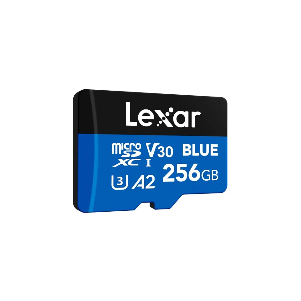 lexar-blue-scheda-microsdxc-256gb-uhs-i-a2-fino-a-160-mb-s image 1