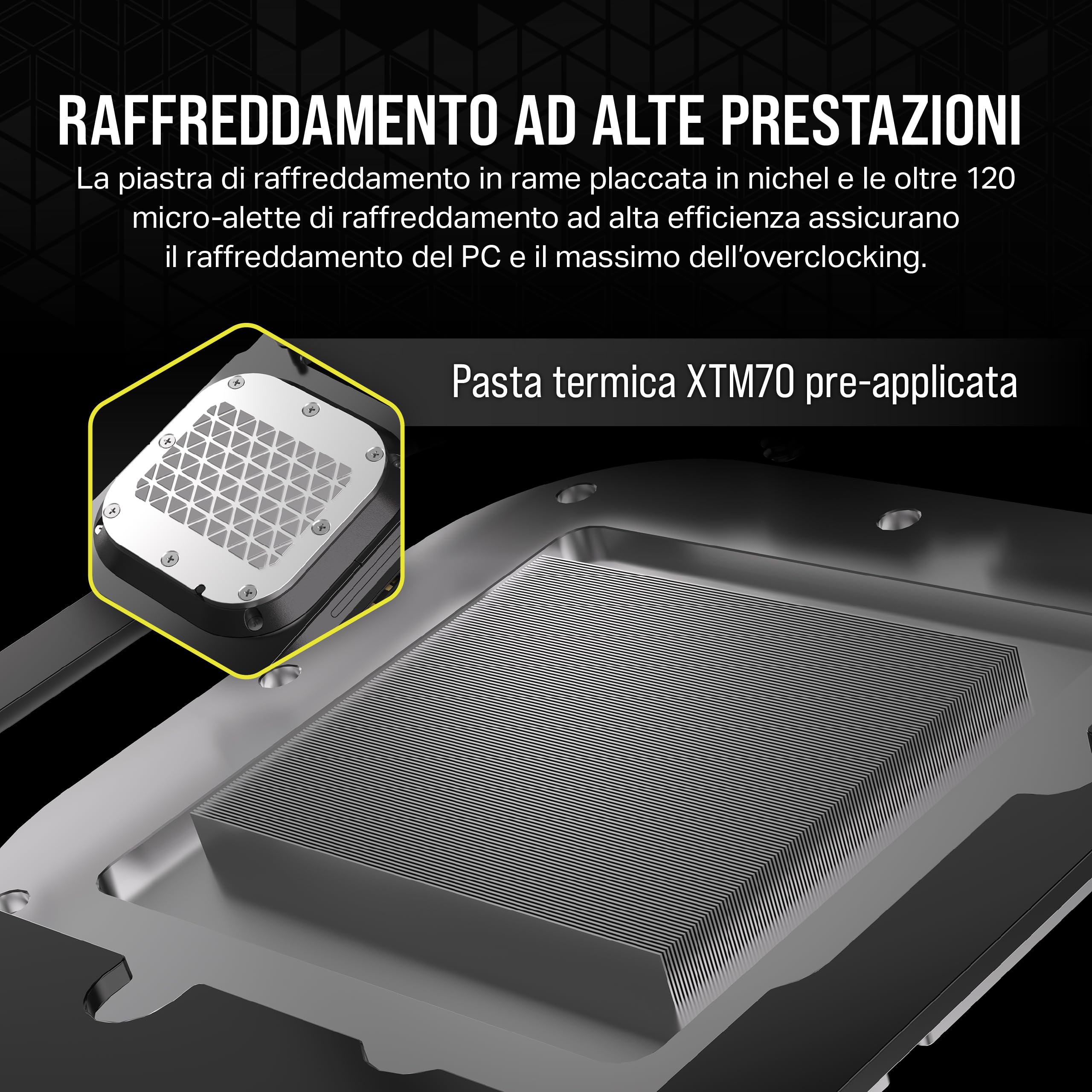 corsair-icue-link-xc7-rgb-elite-waterblock-cpu-lga-1700-am5-am4-grigio image 5