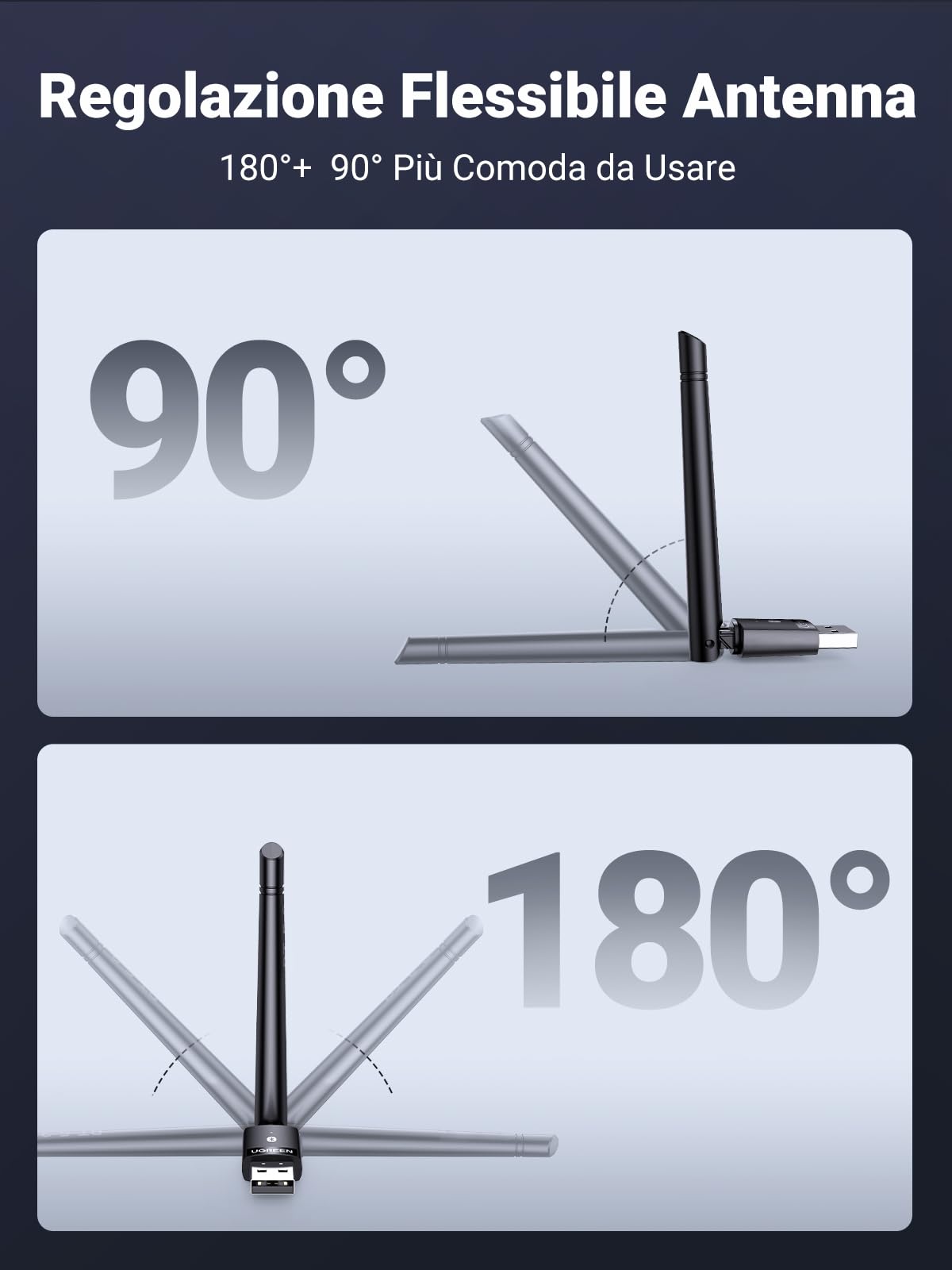 ugreen-adattatore-bluetooth-5-3-usb-dongle-con-antenna-per-pc-windows image 6