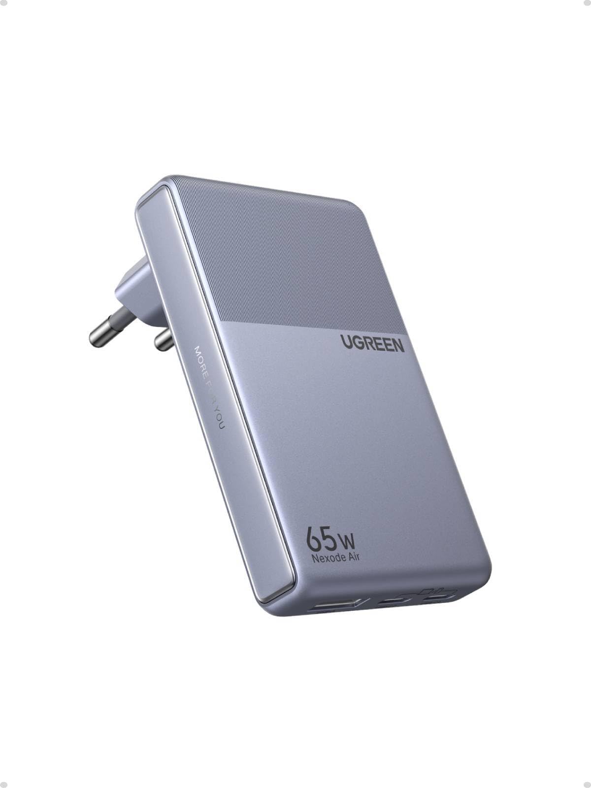 ugreen-nexode-air-65w-caricatore-usb-c-ultra-sottile-3-porte image 1