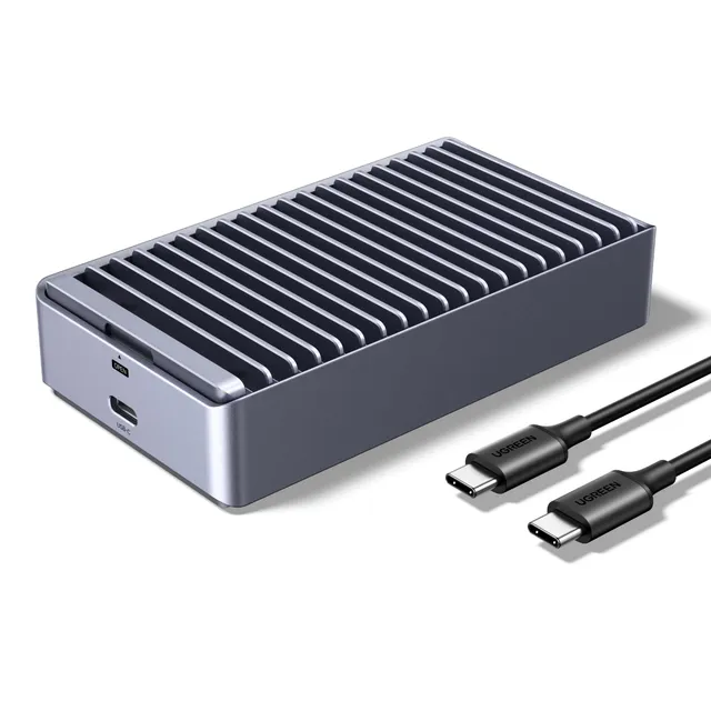 ugreen-case-esterno-ssd-m-2-nvme-usb4-40gbps-in-alluminio-per-mac-windows-linux image 1