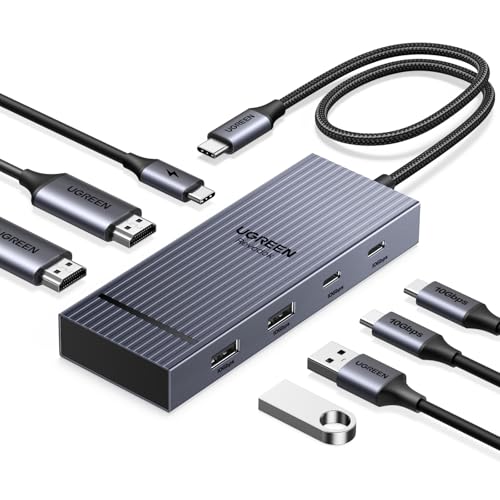 ugreen-revodok-pro-207-hub-usb-c-7-in-1-doppio-hdmi-4k60hz-100w image 8