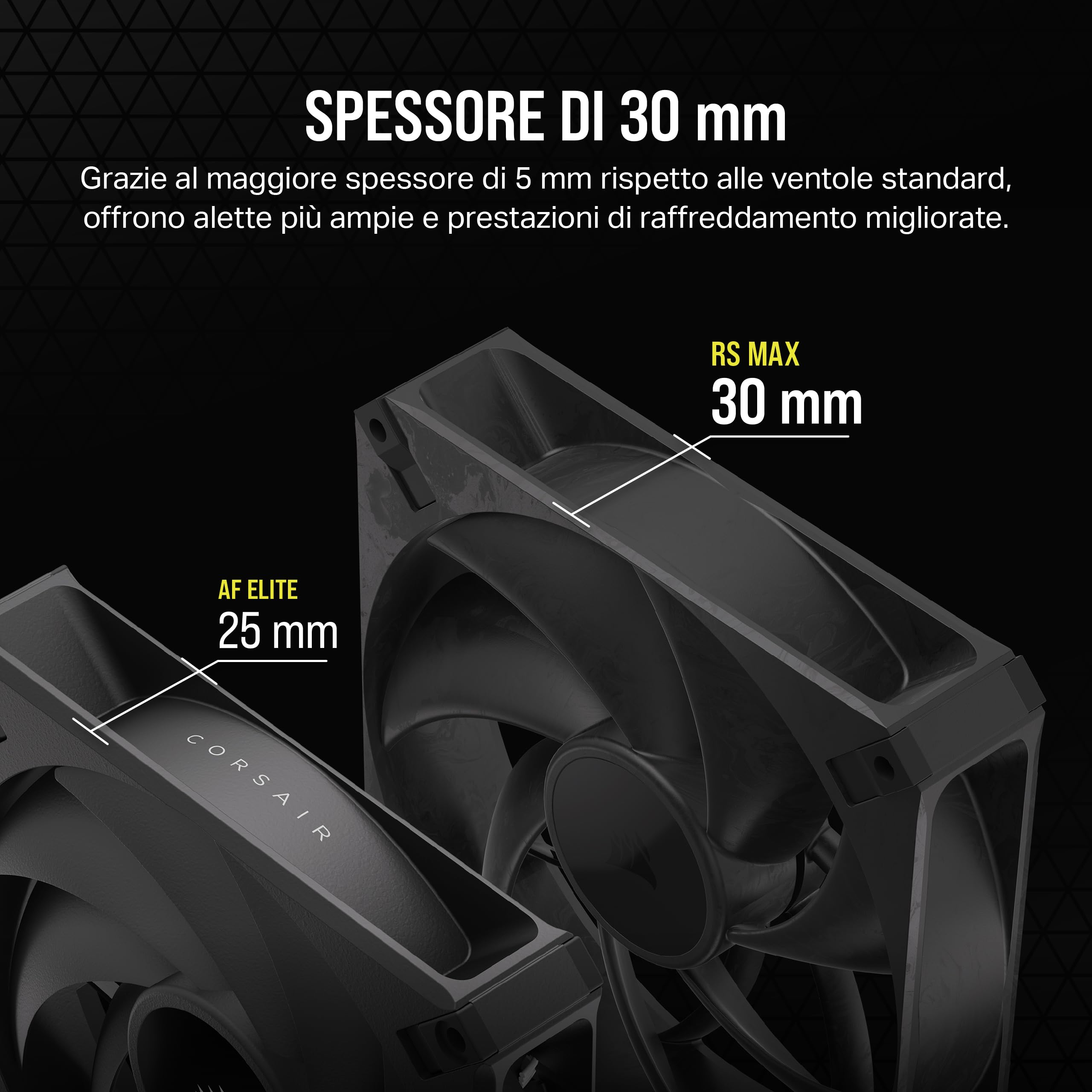 corsair-rs140-max-ventola-pwm-da-140-mm-a-spessore-maggiorato-nero image 3
