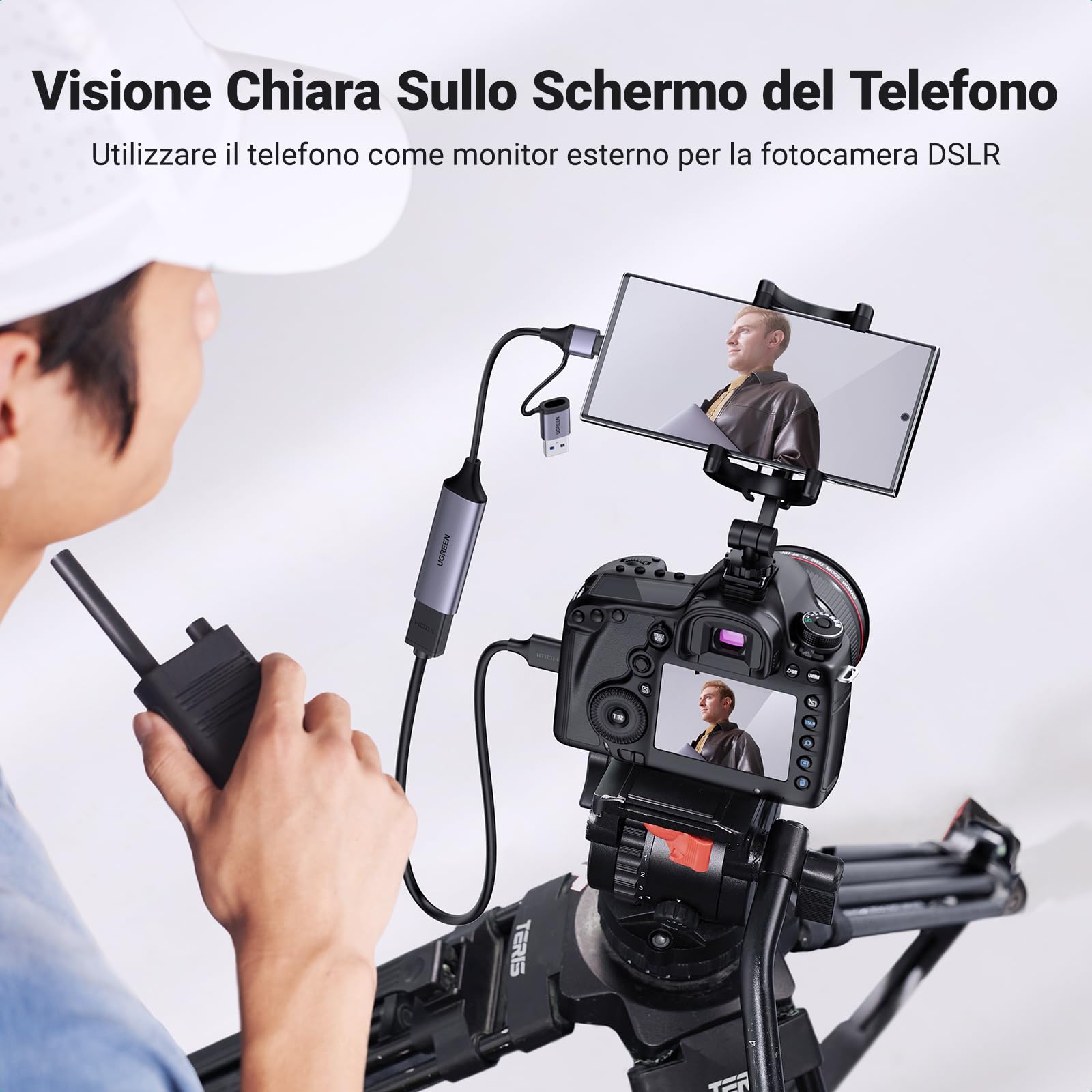ugreen-scheda-di-acquisizione-video-hdmi-a-usb-c-4k-30hz-1080p-60fps image 4