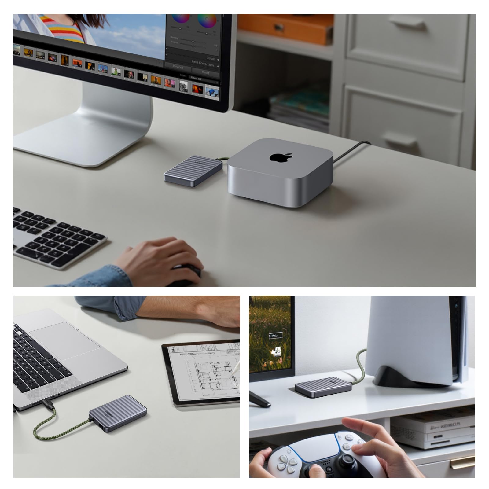ugreen-neodrive-go-ssd-portatile-1tb-usb4-fino-a-4000-mb-s-con-cavo-integrato image 8