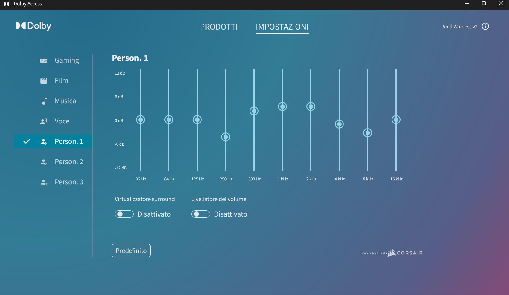 Audio pazzesco e batteria infinita
