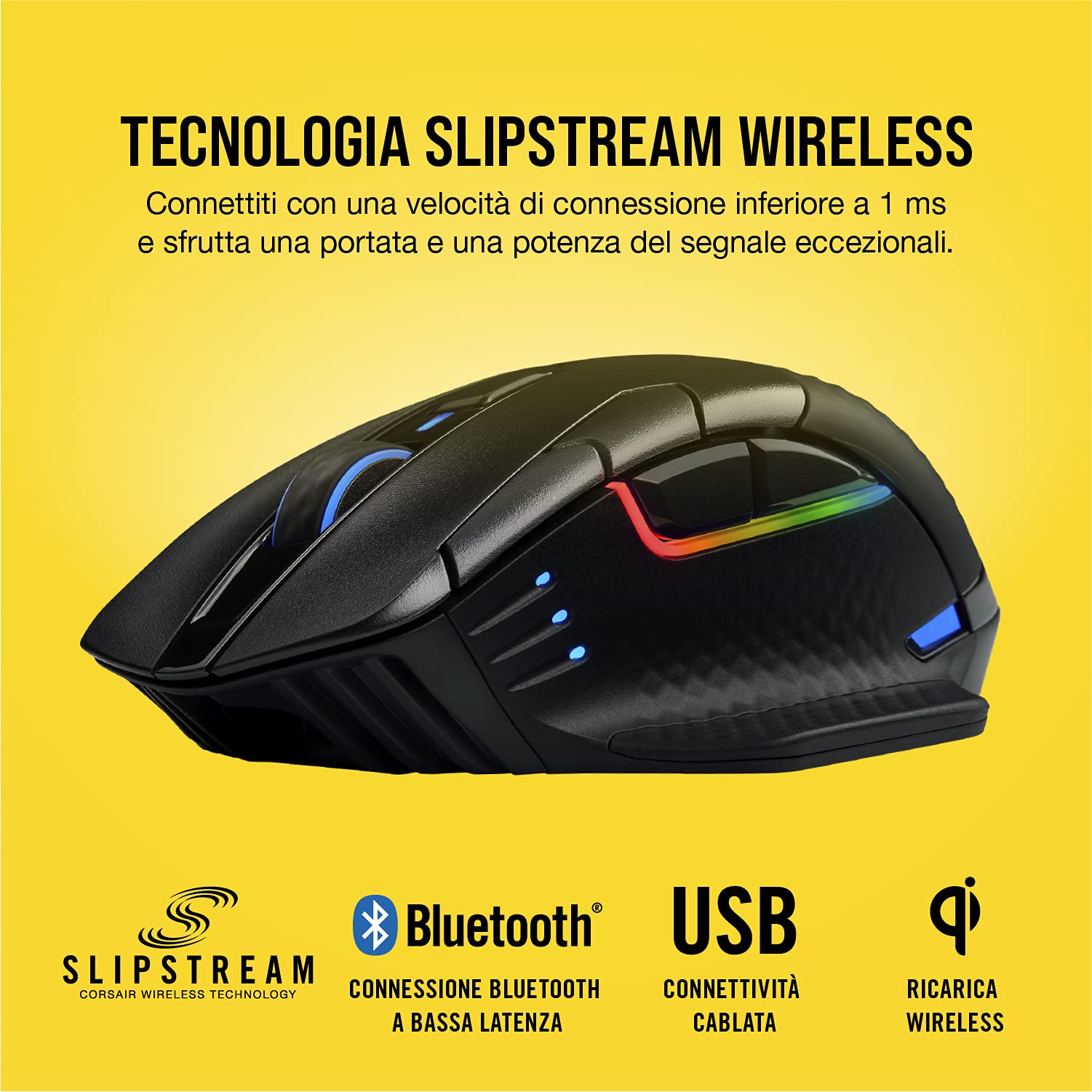 corsair-dark-core-rgb-pro-se-mouse-gaming-wireless-qi-nero image 4