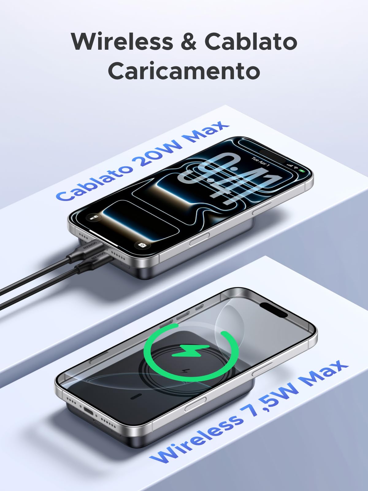 ugreen-zapix-power-bank-magsafe-10000mah-wireless-15w-pd-20w-usb-c image 3