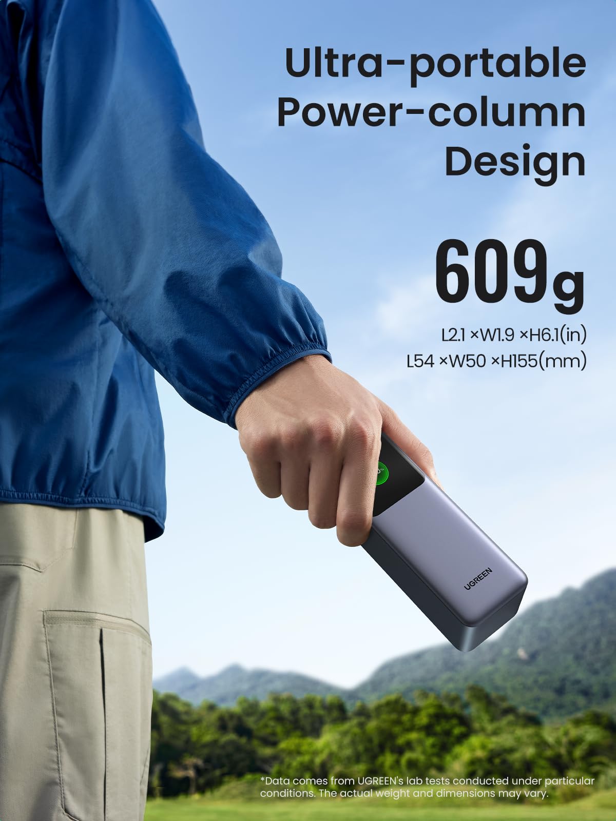 ugreen-nexode-pro-200w-power-bank-25000mah-usb-c-140w-con-display-tft image 4