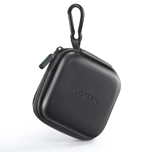 ugreen-custodia-rigida-eva-per-auricolari-e-accessori-usb-nero image 1