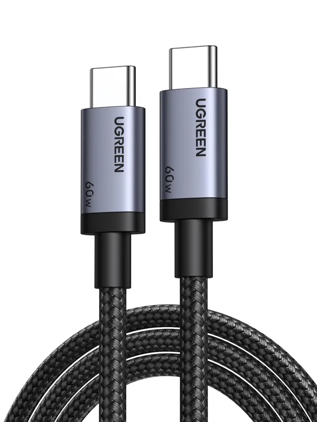 ugreen-zapix-cavo-usb-c-60w-pd-3-0-ricarica-rapida-1m image 1