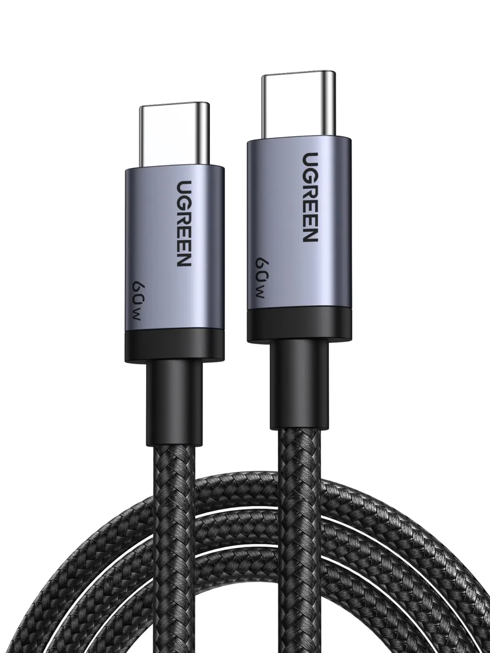 ugreen-zapix-cavo-usb-c-60w-pd-3-0-ricarica-rapida-1m image 1
