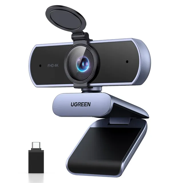ugreen-finecam-lite-4k-webcam-usb-con-autofocus-microfono-duplo-e-cover-privacy image 1