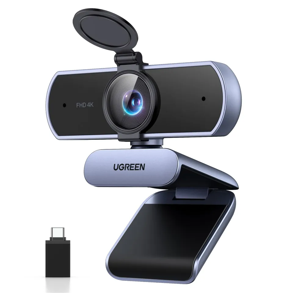 ugreen-finecam-lite-4k-webcam-usb-con-autofocus-microfono-duplo-e-cover-privacy image 1