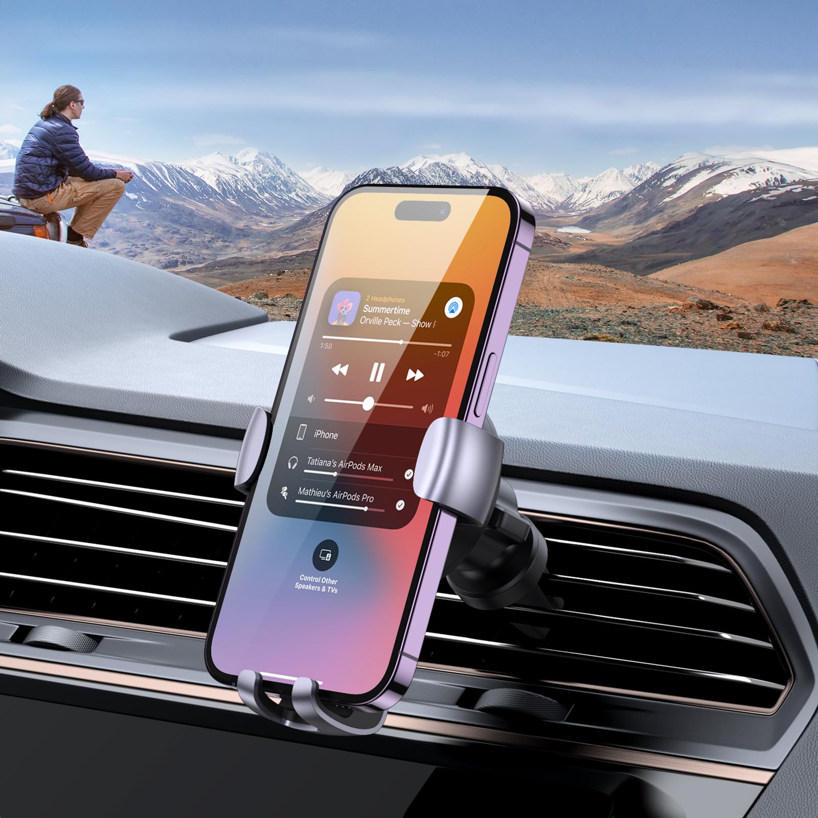 ugreen-supporto-telefono-auto-a-gravit-da-bocchetta-4-7-7-nero image 7