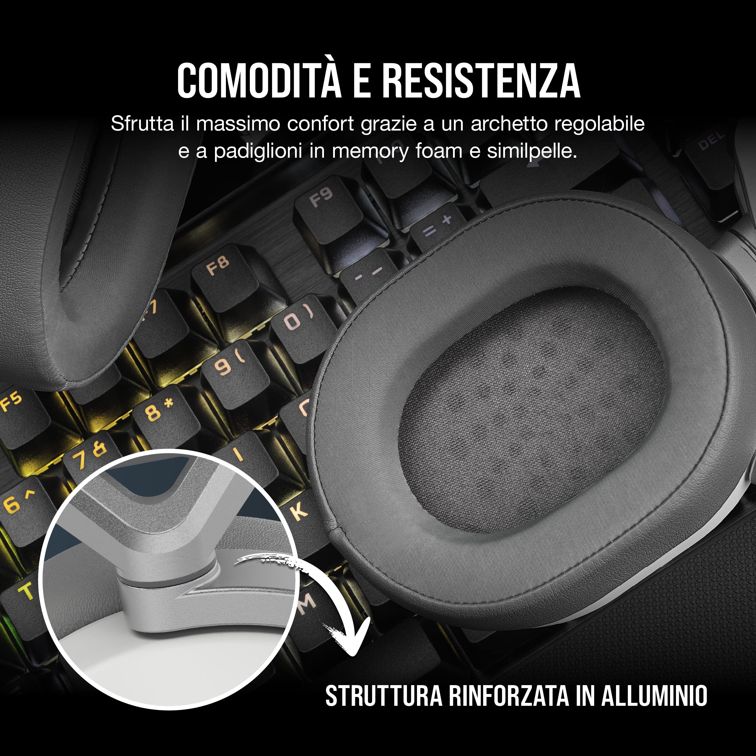 corsair-hs65-wireless-cuffia-gaming-bianca-bluetooth-e-2-4ghz-dolby-7-1 image 6