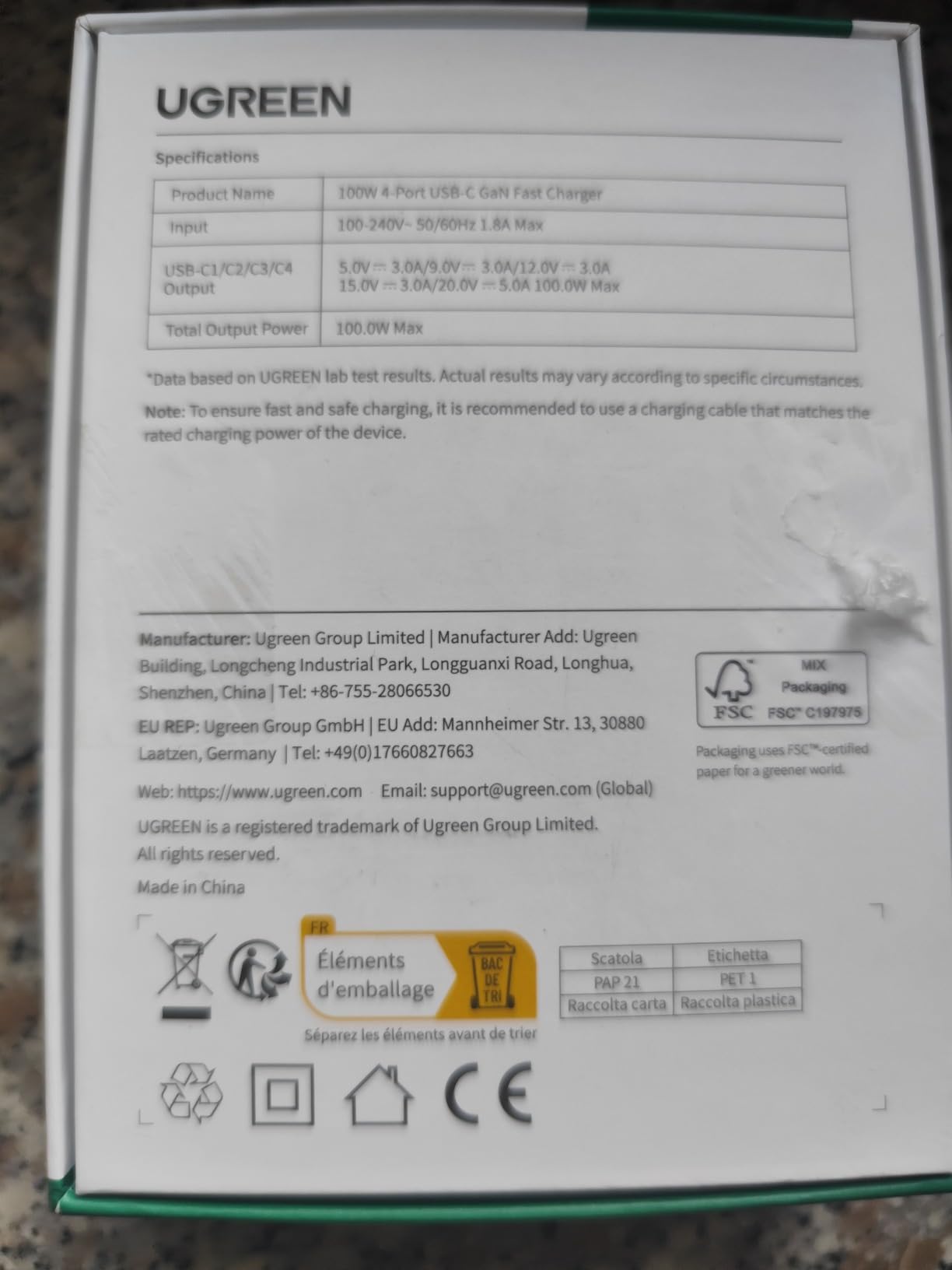 100W veri, testati