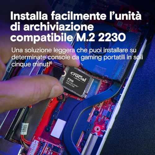 crucial-p310-ssd-interno-2tb-m-2-2230-pcie-gen4-nvme image 8