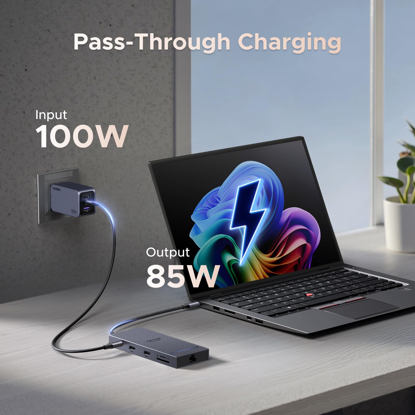 ugreen-revodok-pro-2102-hub-usb-c-10-in-1-doppio-hdmi-4k-60hz image 6