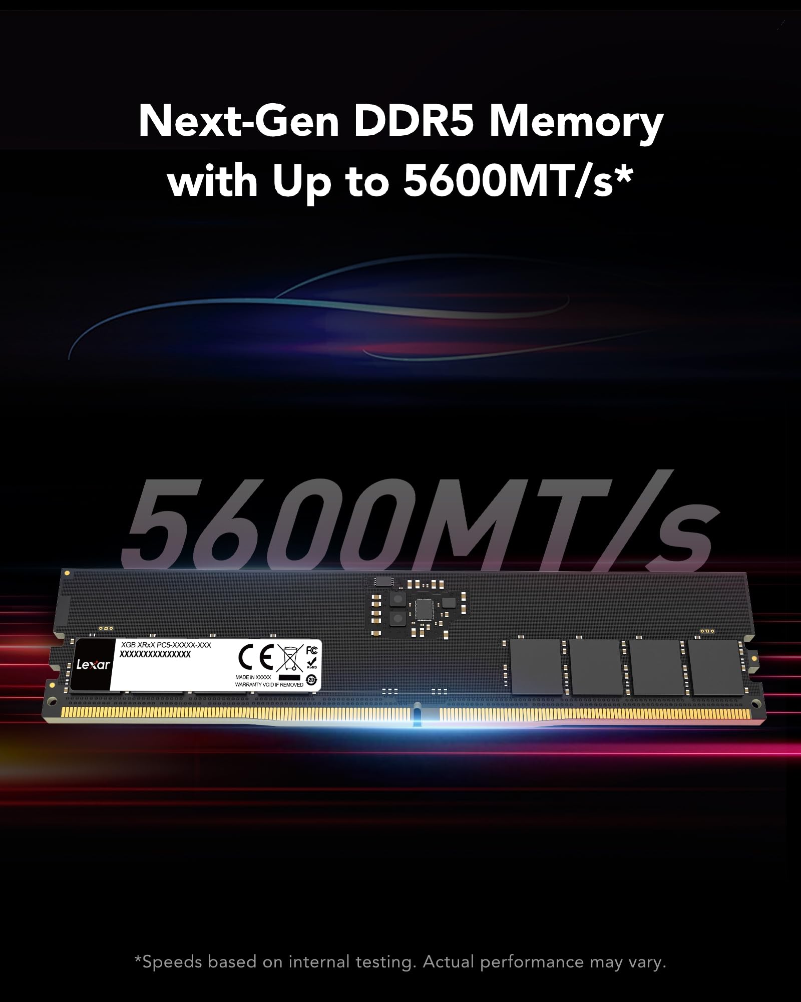 lexar-udimm-16gb-ddr5-ram-5600mhz-cl46-u-dimm-desktop image 4