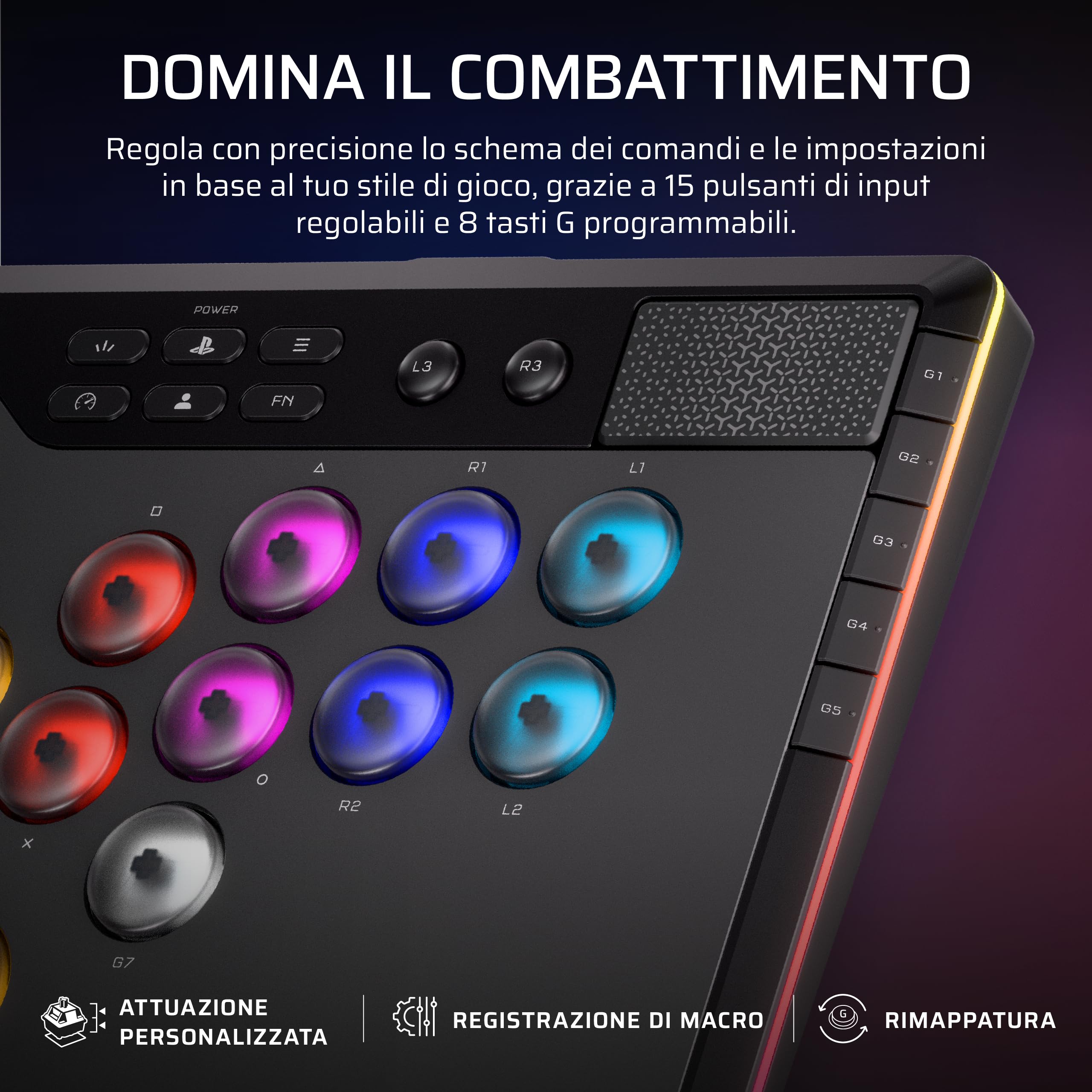 corsair-novablade-pro-controller-hall-wireless-15-tasti-ps5-pc image 6