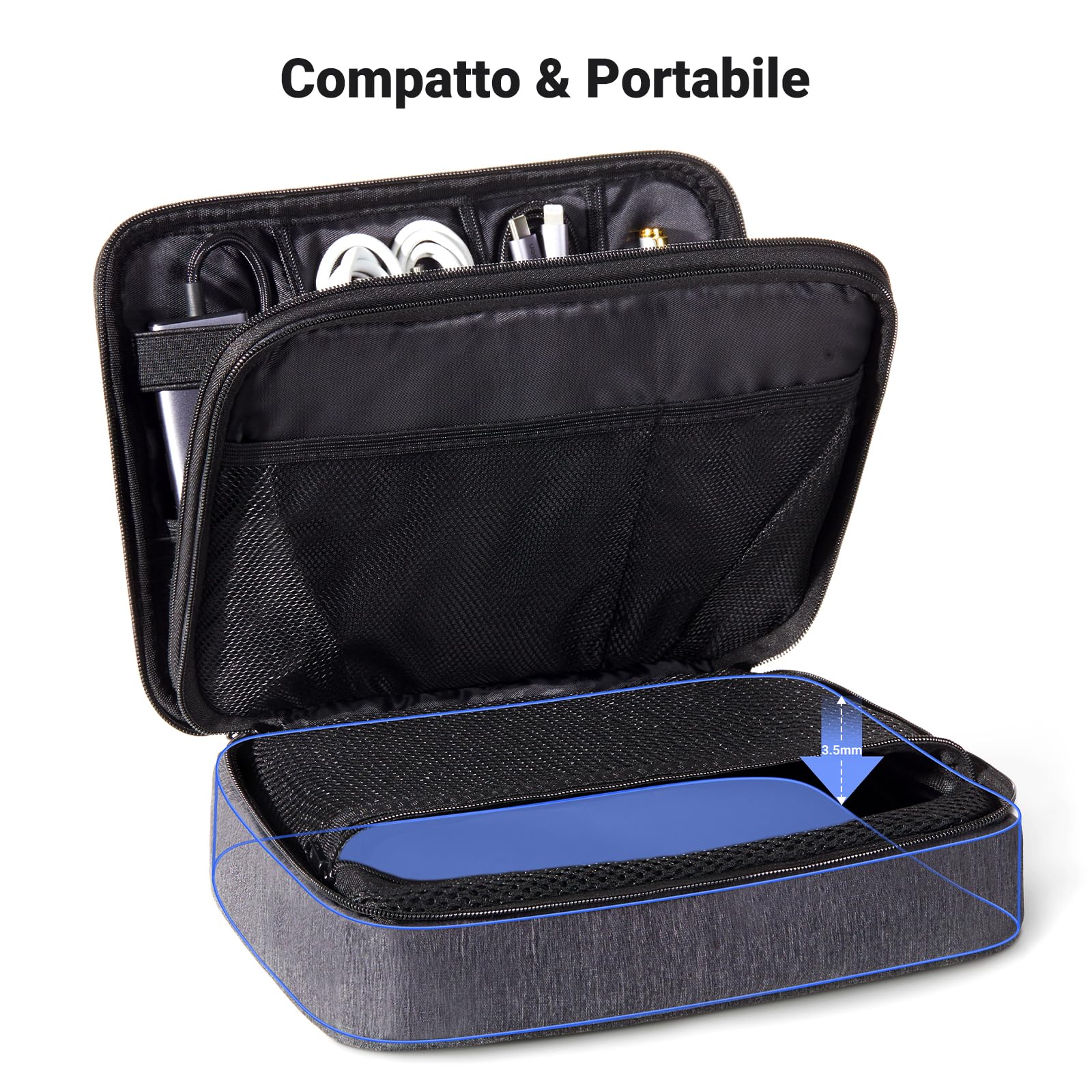 ugreen-borsa-organizer-cavi-elettronici-da-viaggio-25x17x8-cm-doppio-strato-impe image 5