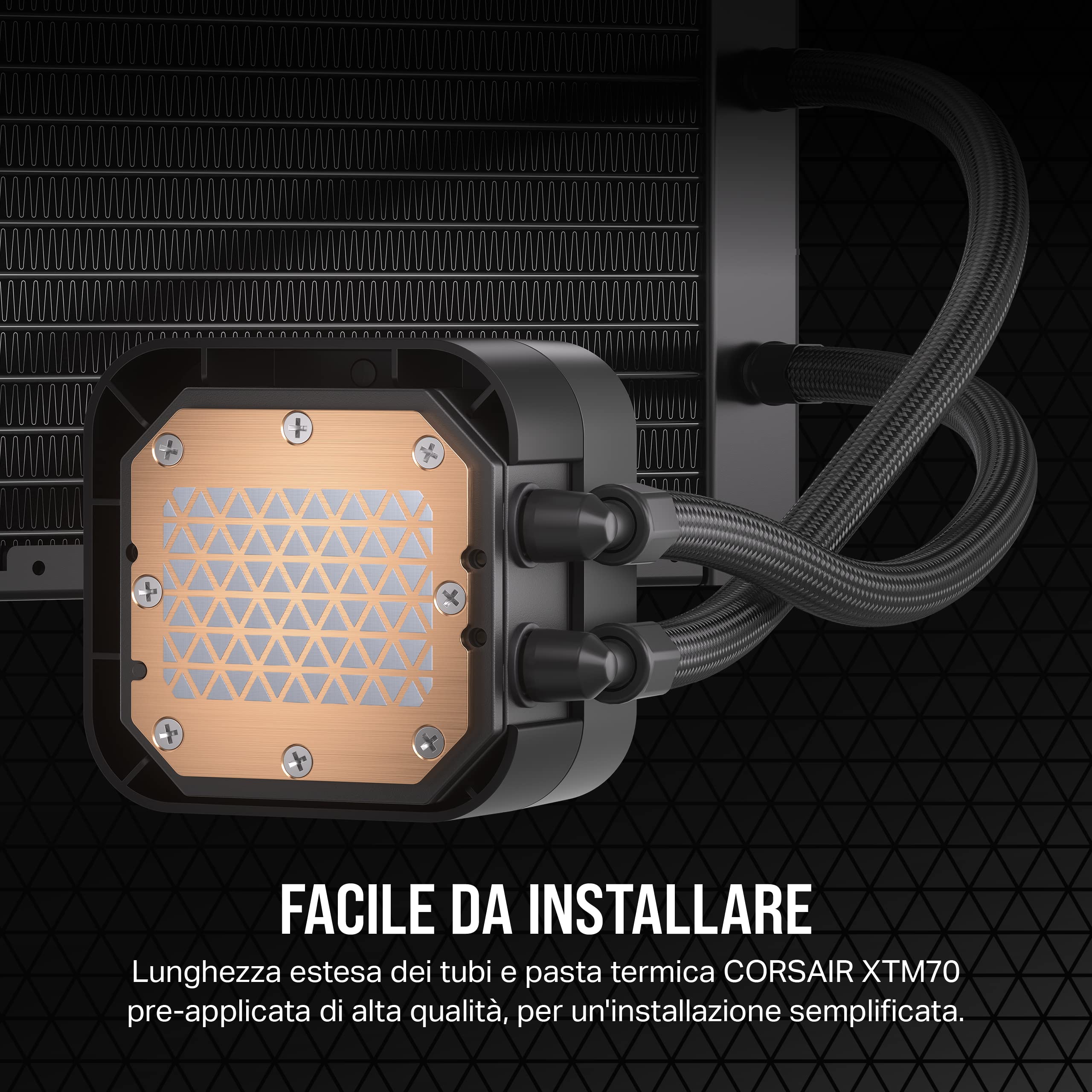 corsair-icue-h170i-elite-lcd-xt-dissipatore-liquido-420-mm-nero image 6