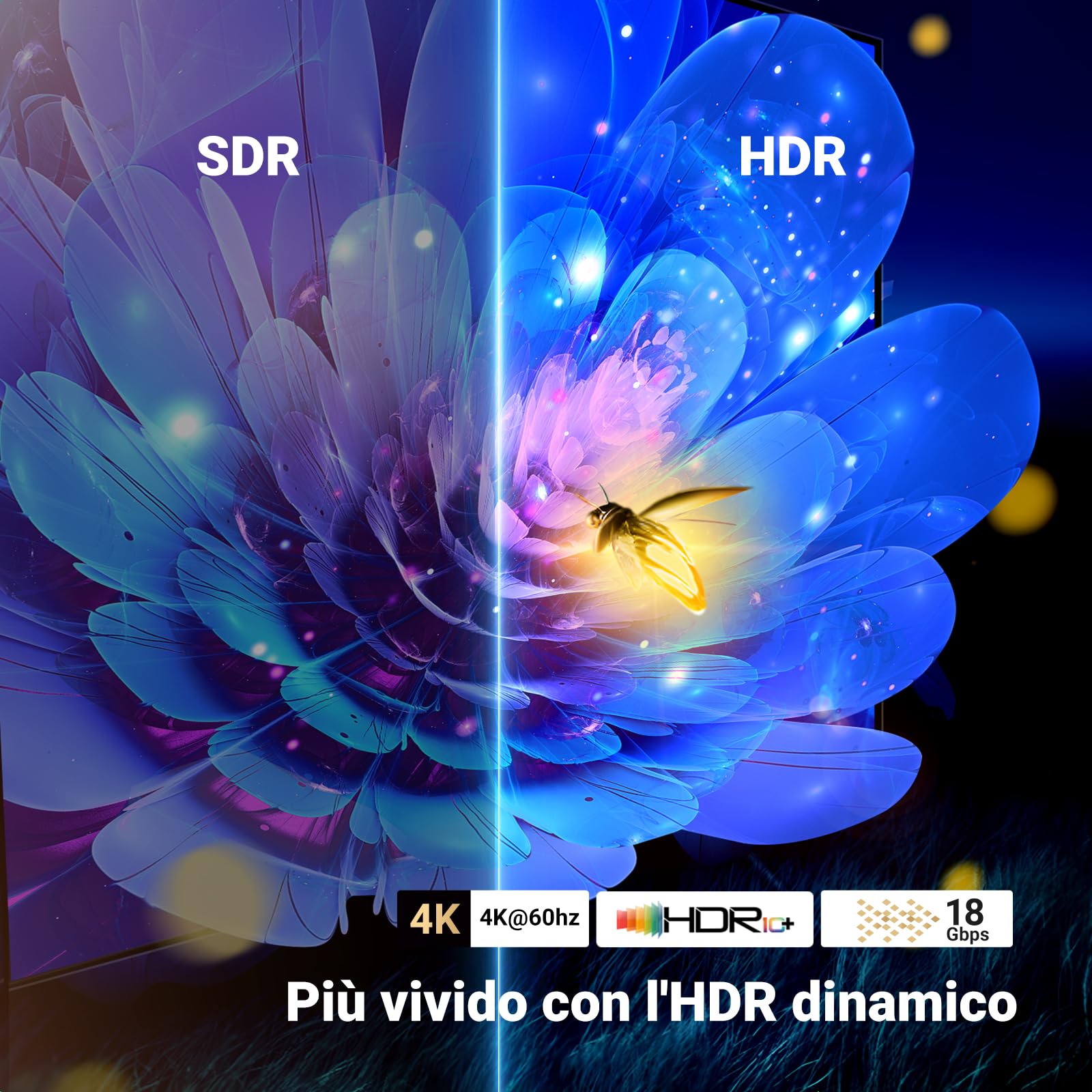 ugreen-switch-hdmi-4k-60hz-bidirezionale-2-ingressi-1-uscita-splitter image 6