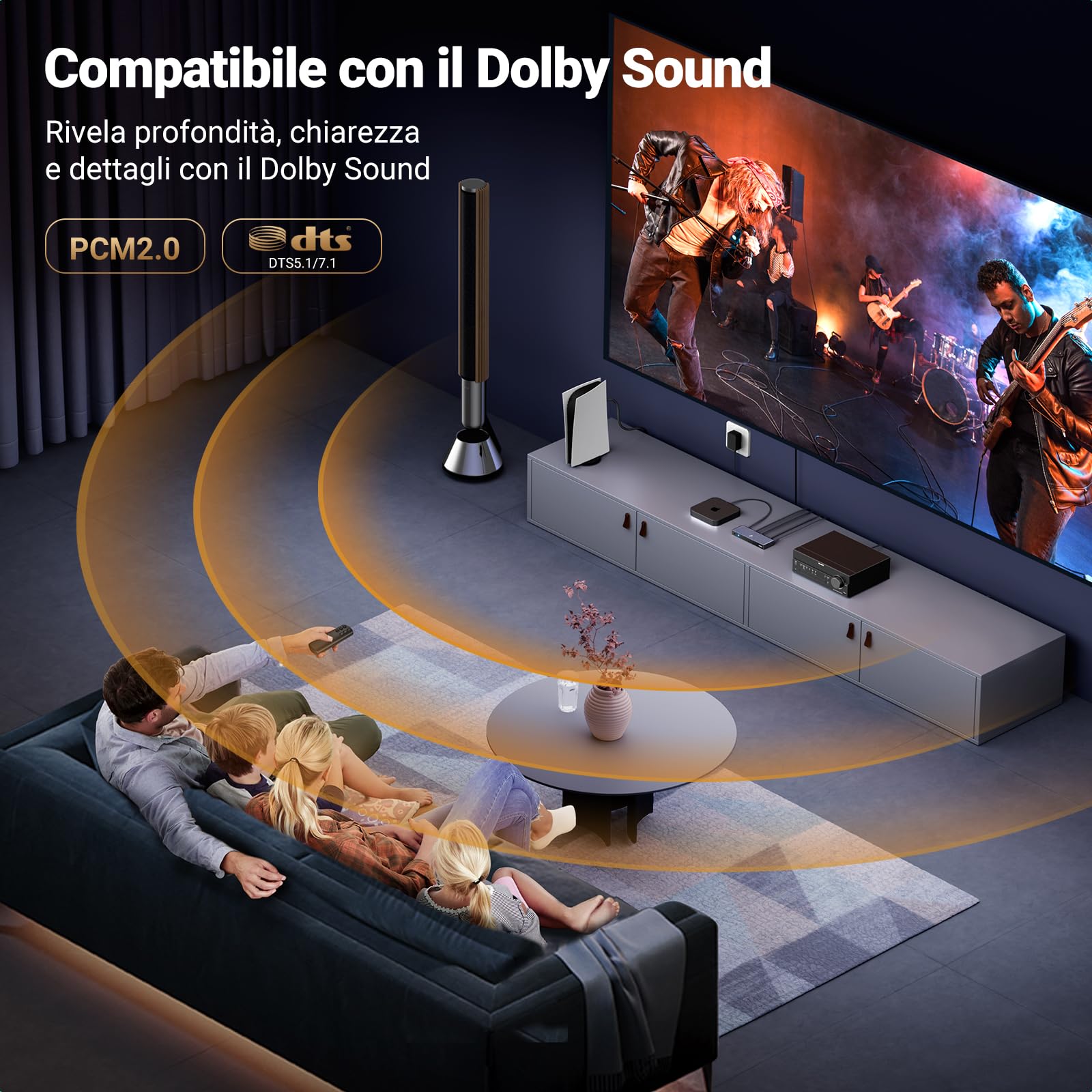 ugreen-switch-hdmi-2-1-5-ingressi-1-uscita-8k-60hz-4k-240hz-con-telecomando image 6