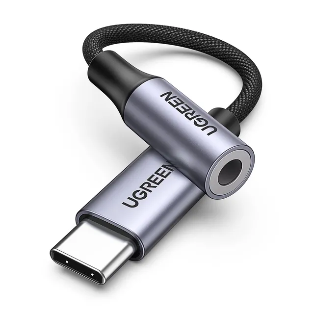 ugreen-adattatore-usb-c-a-jack-3-5mm-di-alta-risoluzione-con-chip-dac-grigie-com image 1