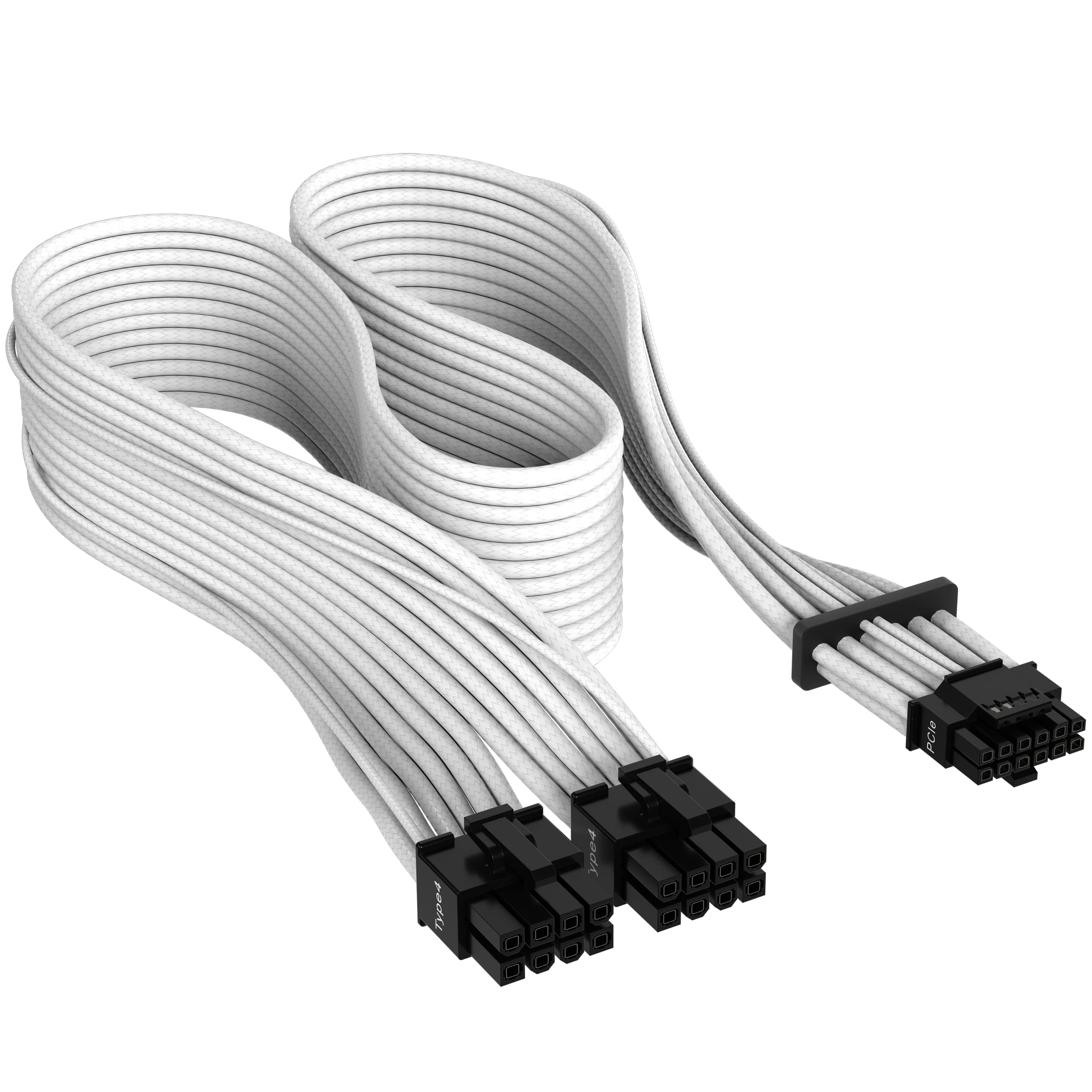 corsair-premium-cavo-12vhpwr-pcie-5-0-600w-type-4-bianco image 1