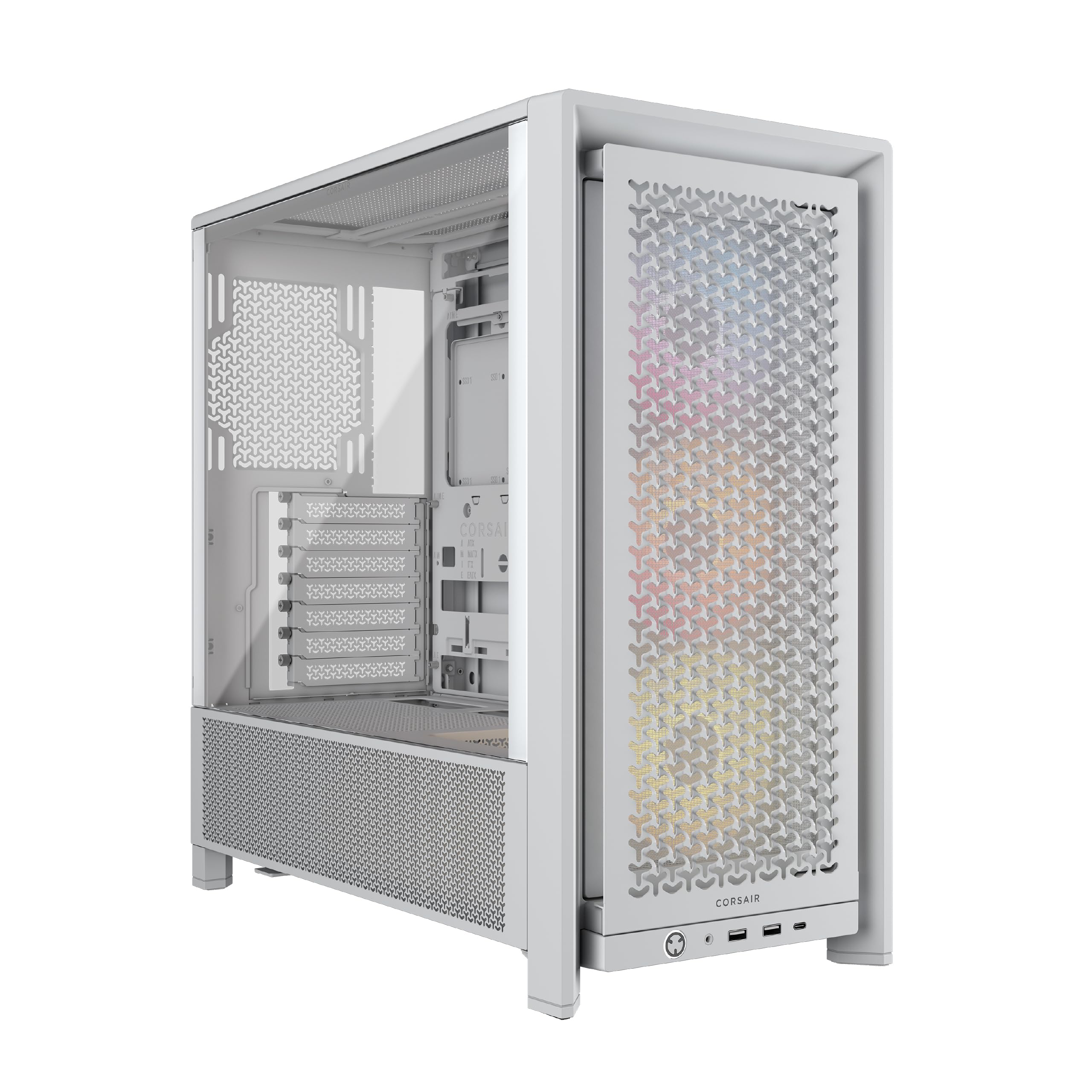 corsair-frame-4000d-rs-argb-case-mid-tower-atx-per-pc-bianco image 1