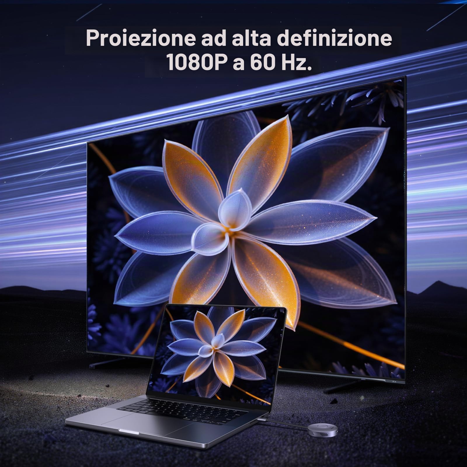 ugreen-trasmettitore-ricevitore-hdmi-wireless-usb-c-a-hdmi-1080p-50m-magnetico image 7