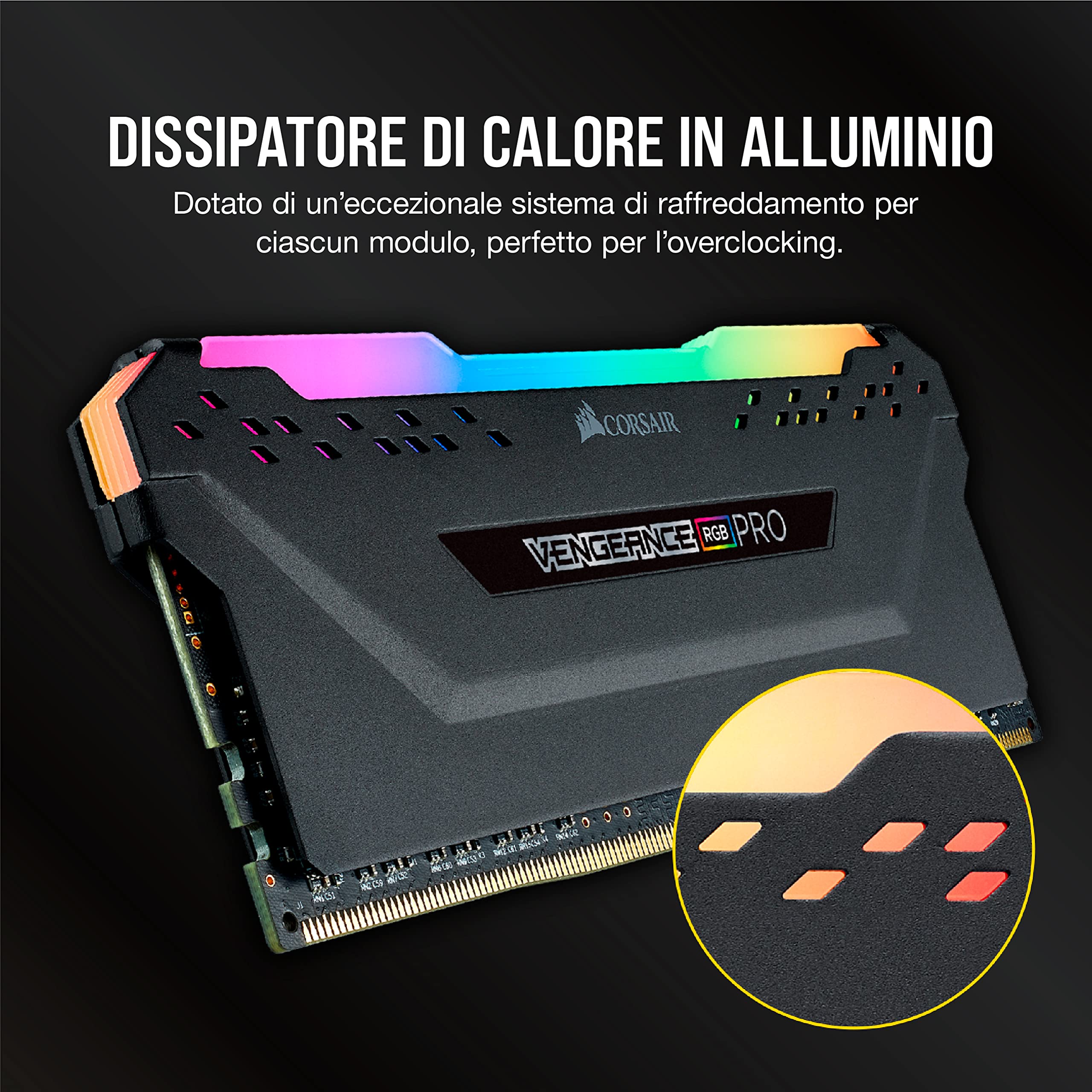 corsair-vengeance-rgb-pro-32gb-2x16gb-ddr4-3600mhz-cl18-amd-optimized-nero image 5