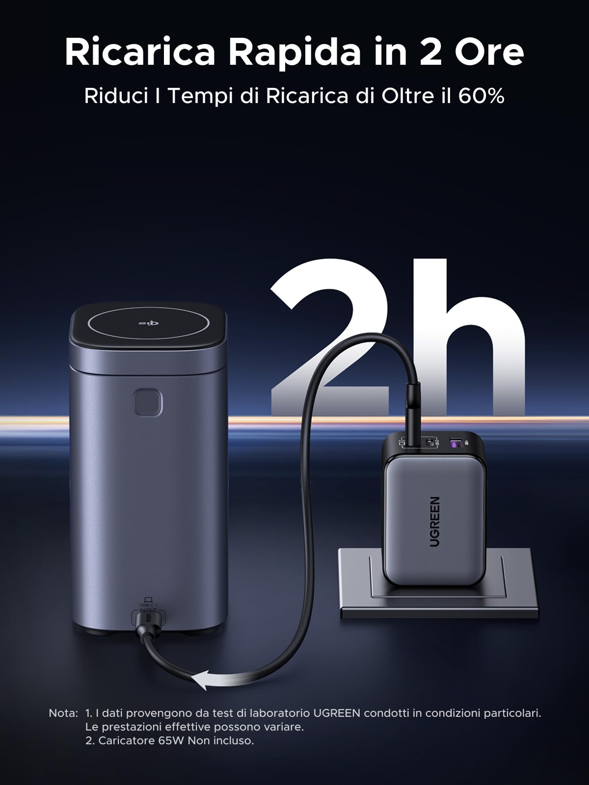 ugreen-nexode-pro-qi2-15w-power-bank-20000mah-pd-100w-4-in-1 image 6