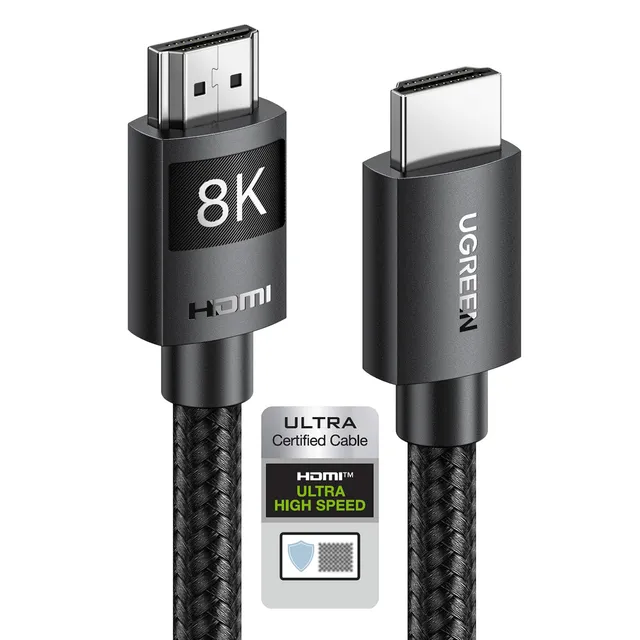 ugreen-cavo-hdmi-2-1-certificato-8k-60hz-4k-120hz-48gbps-2m-nylon image 1