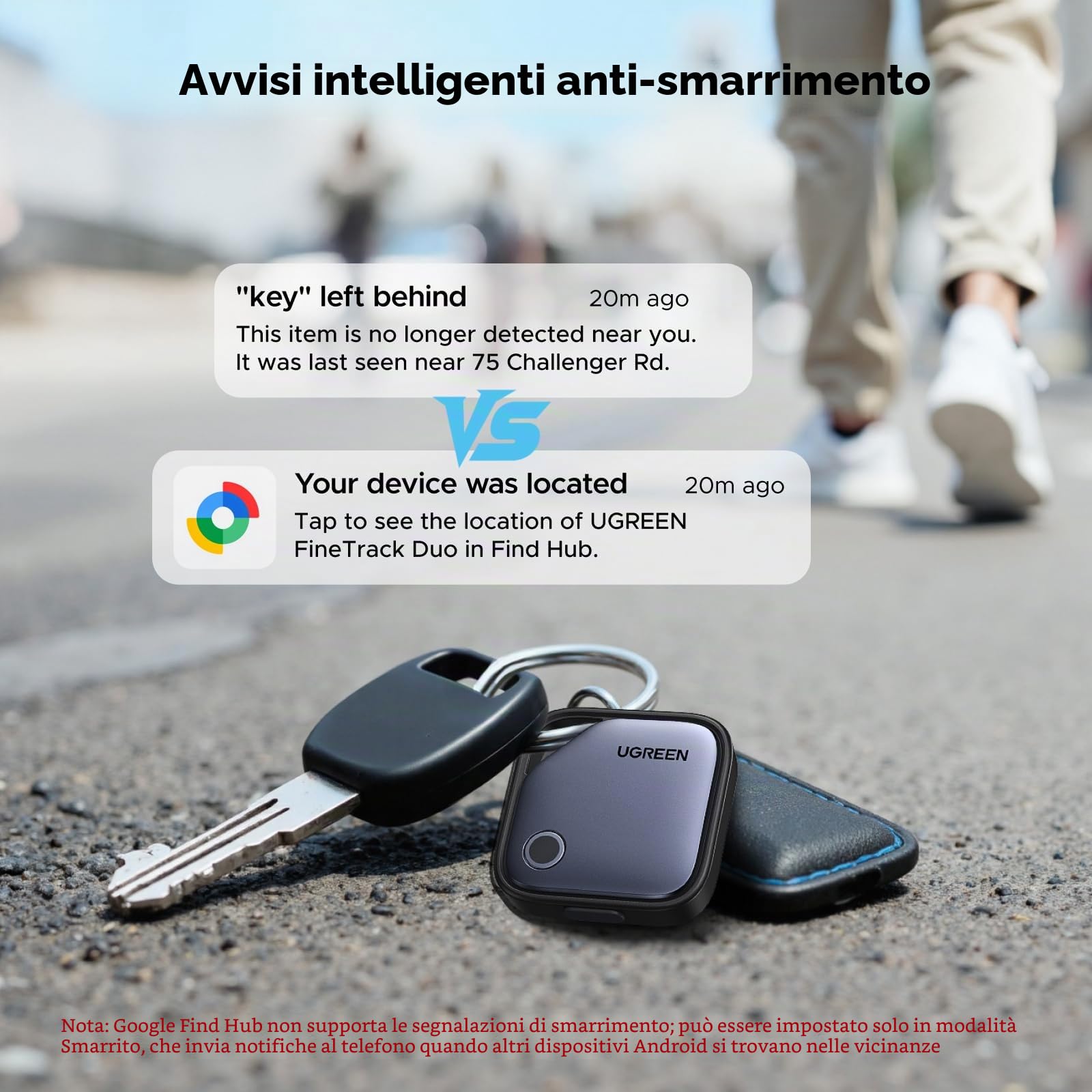 ugreen-finetrack-duo-smart-tracker-bluetooth-4-pezzi-con-ios-find-my-o-android-f image 6
