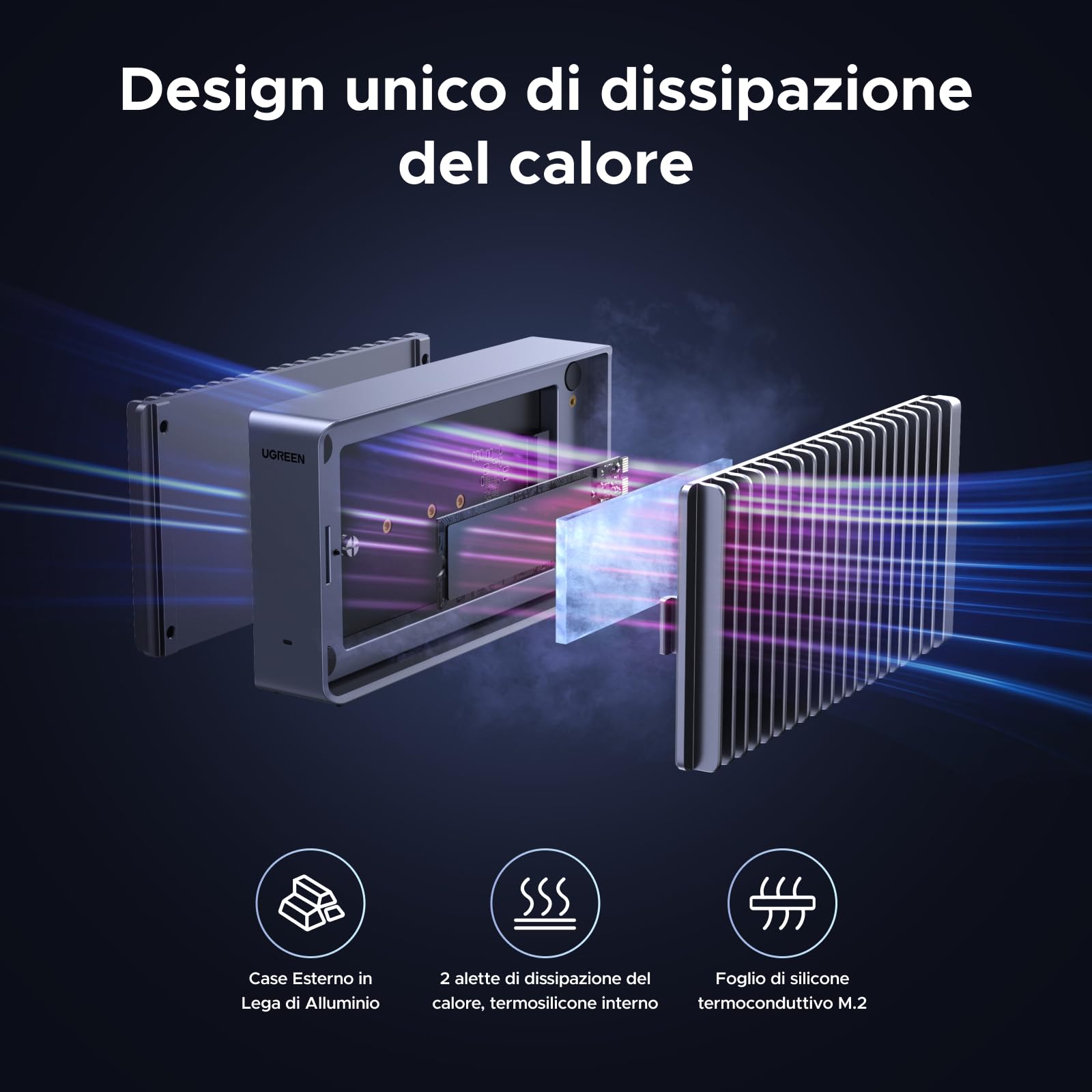 ugreen-case-esterno-ssd-m-2-nvme-usb4-40gbps-in-alluminio-per-mac-windows-linux image 3