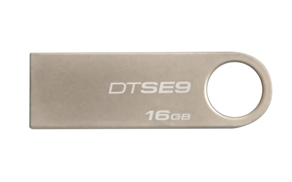 kingston-datatraveler-se9-16gb-usb-2-0-type-a-beige-metallo image 1
