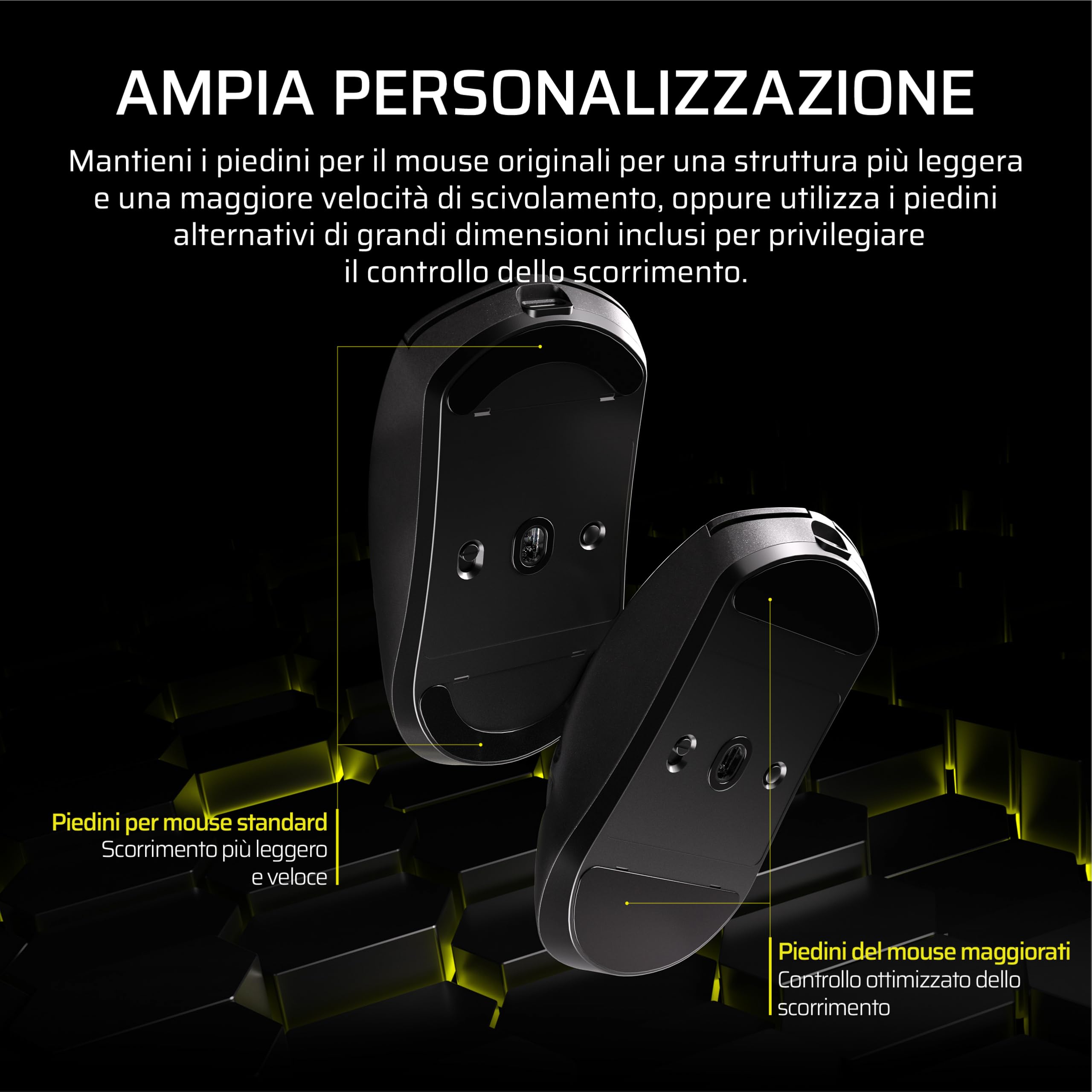corsair-sabre-v2-pro-mg-fps-mouse-gaming-wireless-nero-33000-dpi image 8