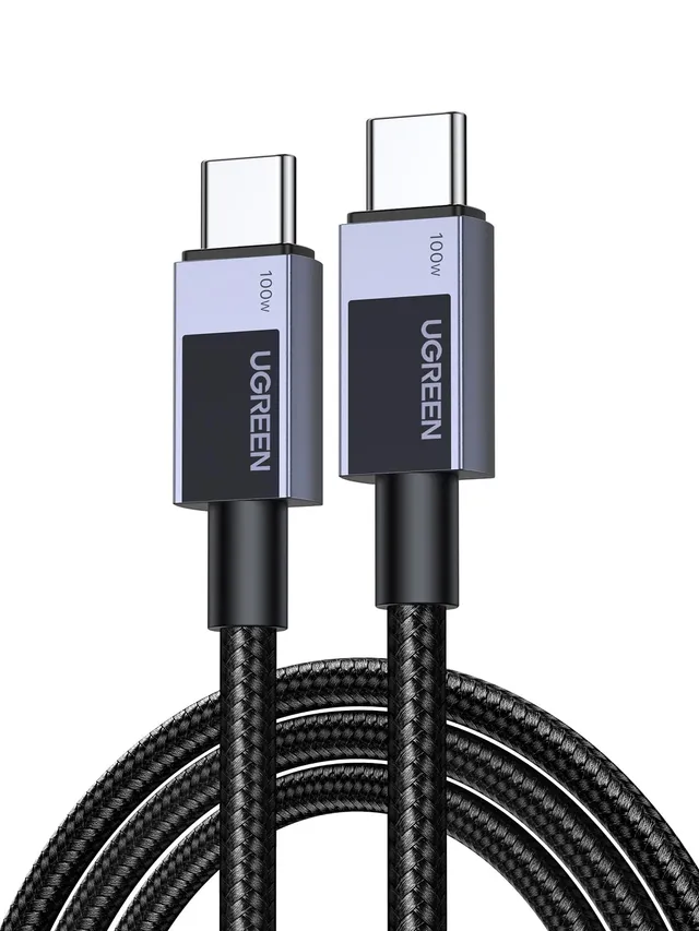 ugreen-zapix-cavo-usb-c-a-usb-c-100w-pd3-0-nylon-1m image 1