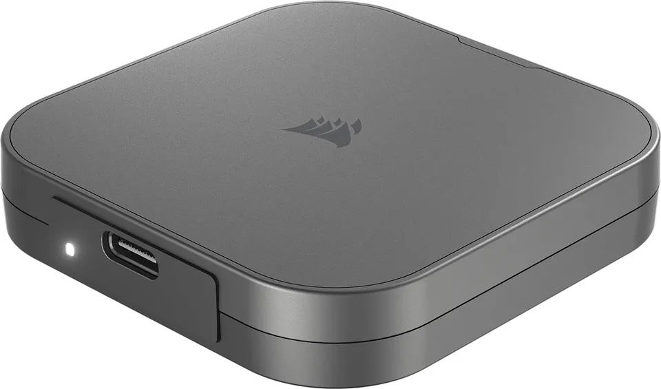 corsair-ex300u-ssd-esterno-portatile-2tb-usb-c-3-2-gen2-1100mb-s-magsafe-grigio image 1