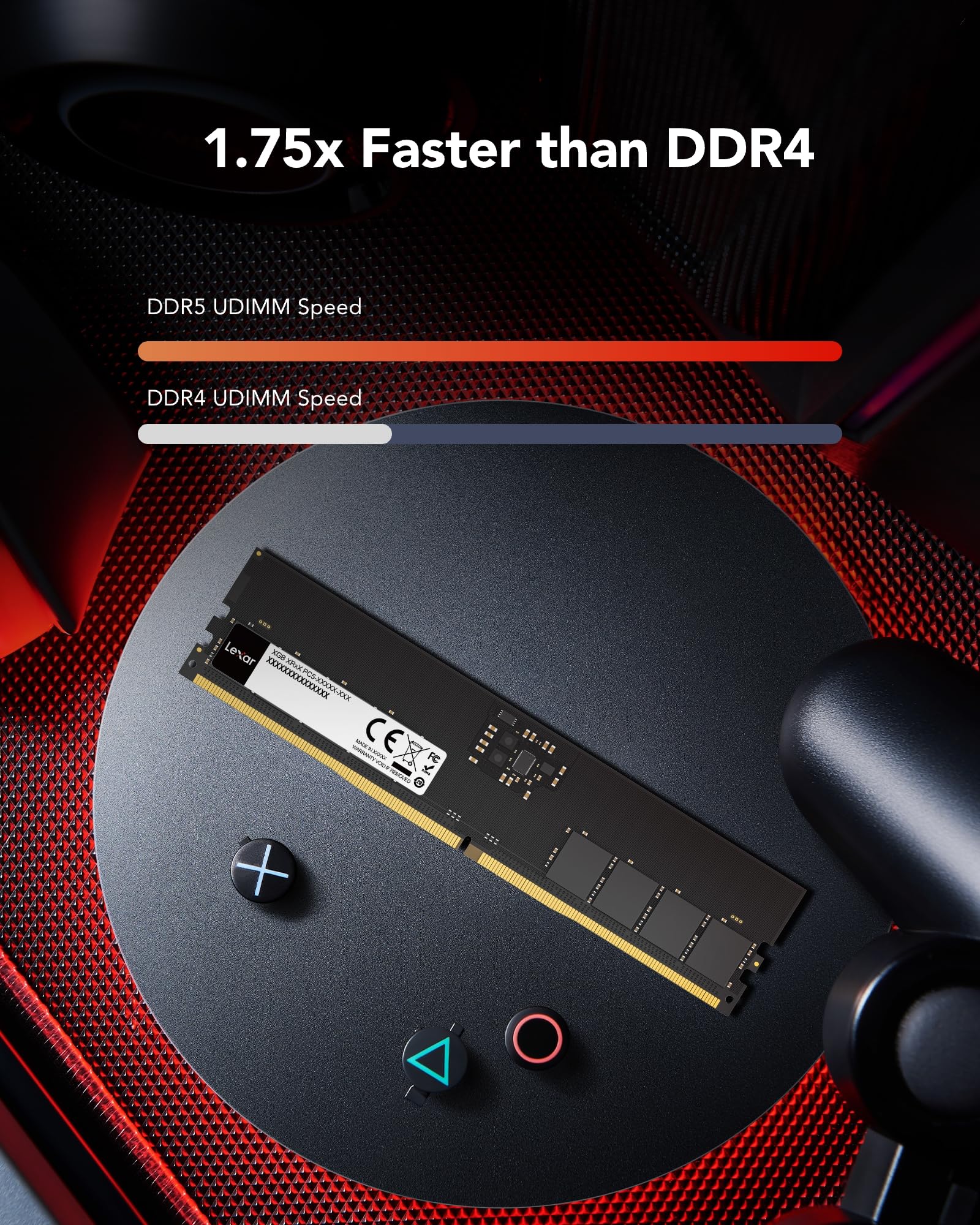 lexar-udimm-16gb-ddr5-ram-5600mhz-cl46-u-dimm-desktop image 6