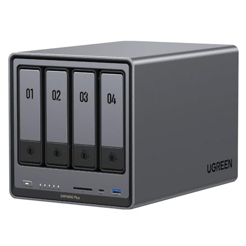 ugreen-nasync-dxp4800-plus-nas-4-bay-16tb-con-4x-wd-4tb-hdd image 3