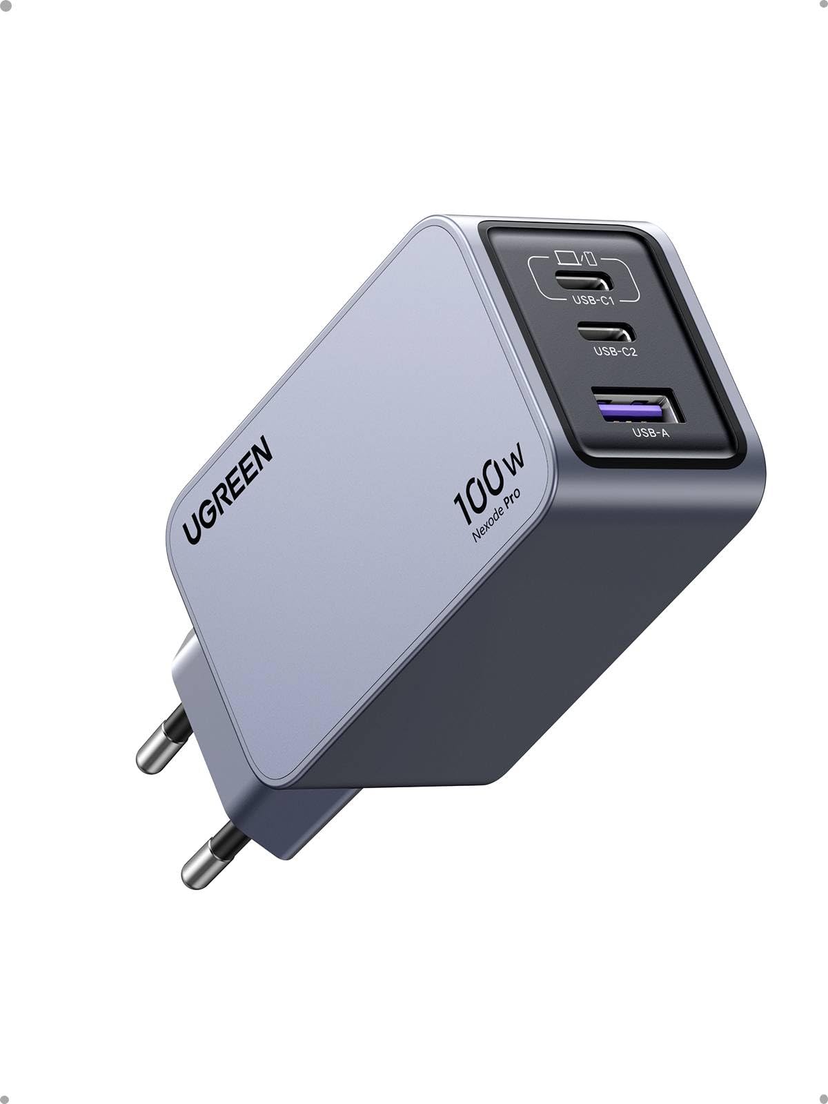 ugreen-nexode-pro-100w-caricatore-usb-c-gan-rapido-3-porte-pd-3-0-pps-45w image 1