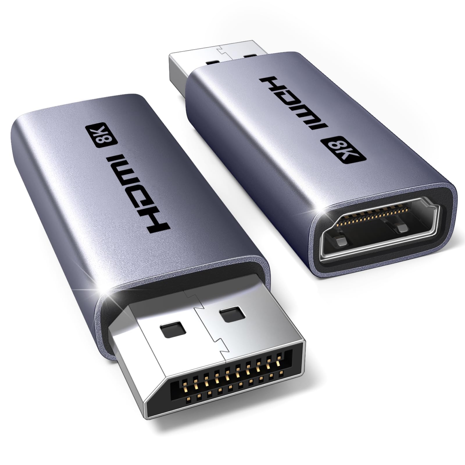 ugreen-adattatore-displayport-a-hdmi-8k-60hz-4k-240hz-alluminio image 8