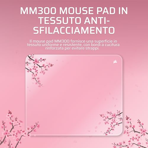 corsair-mm300-m-tappetino-per-mouse-da-gioco-anti-fray-cherry-blossom-tessuto-me image 8