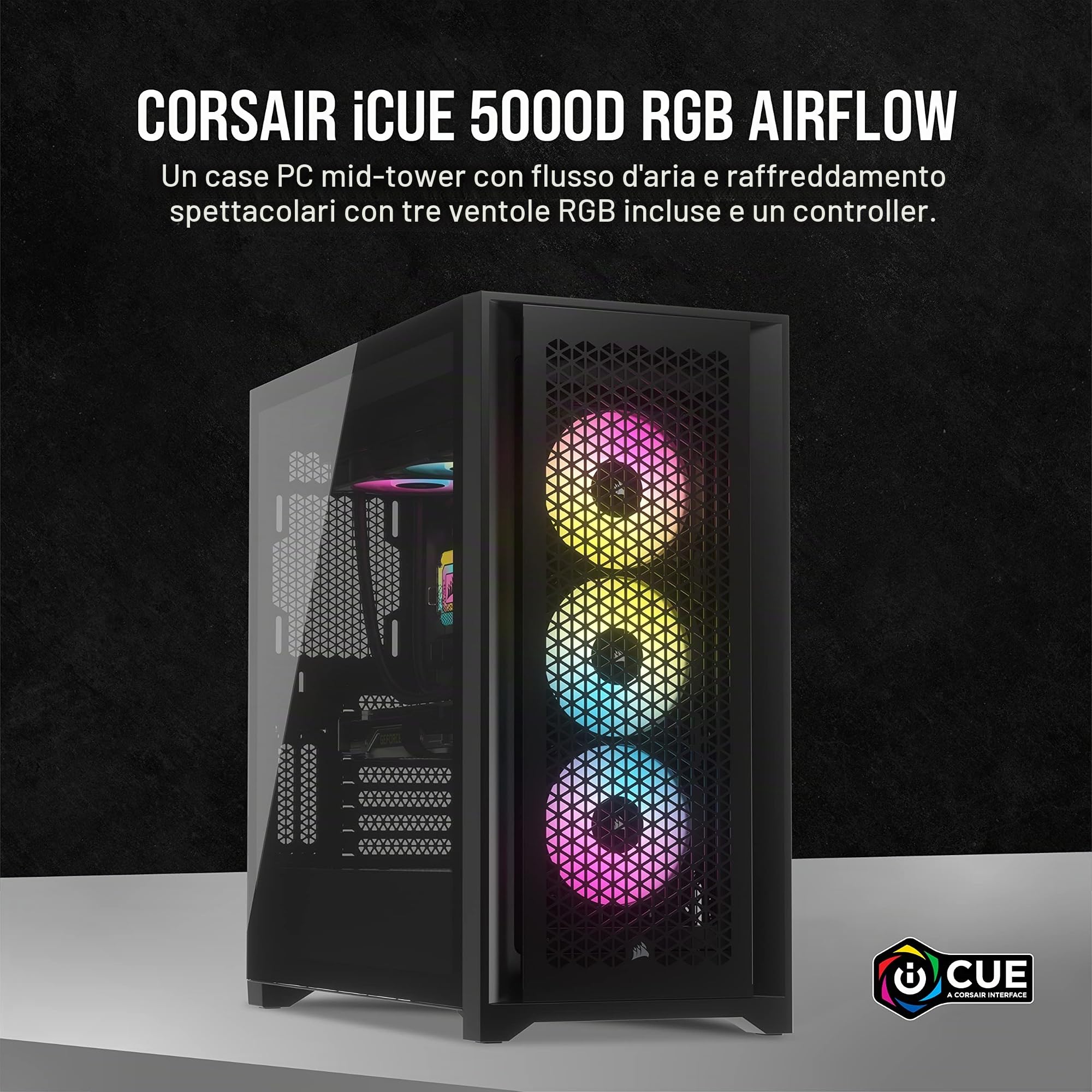 corsair-5000d-rgb-airflow-case-mid-tower-atx-nero image 2
